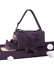 Small Gym Bag for Women with Shoes Compartment, Stylish Duffle Travel Bag for Plane, Lightweight Duffle Bag for Women & Men, Sport Gym Tote Bag with Wet Pocket for Yoga, Pilates, Swimming