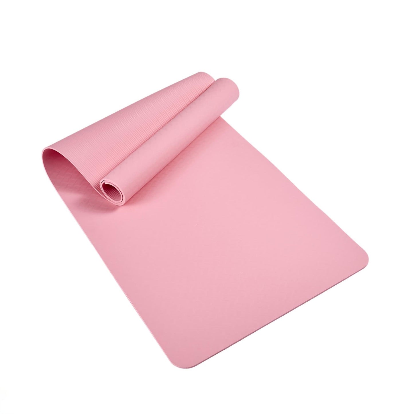 Non-Slip TPE Yoga Mat for Women & Men, 72"x24" Extra-Long Pilates Mats for Hot Yoga, HIIT, Floor Workouts, Lightweight Fitness Mat with Dual Grip