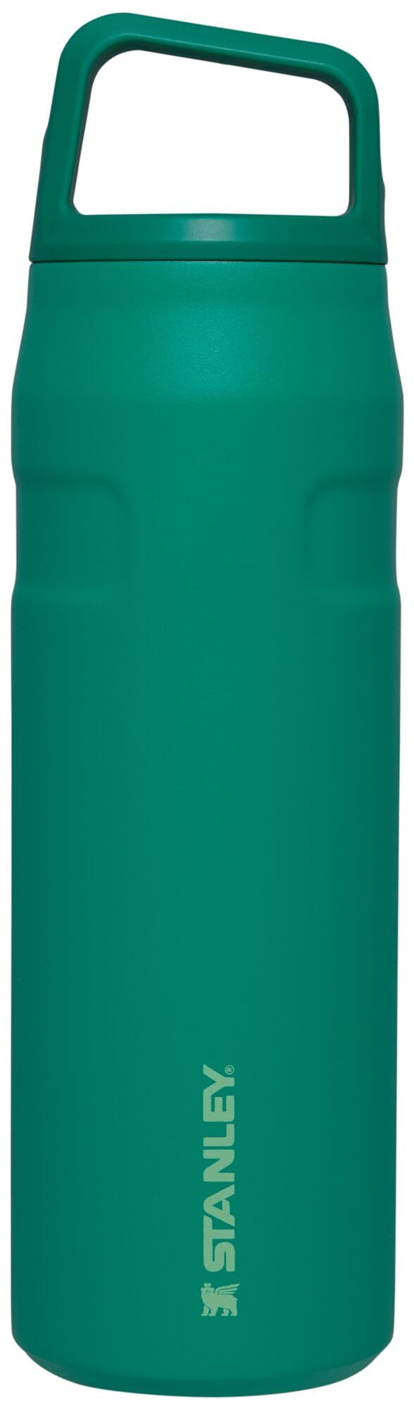 Stanley IceFlow Cap and Carry Water Bottle | Wide Mouth Twist Lid | Lightweight & Leakproof for Travel & Sports | Insulated Stainless Steel | BPA-Free