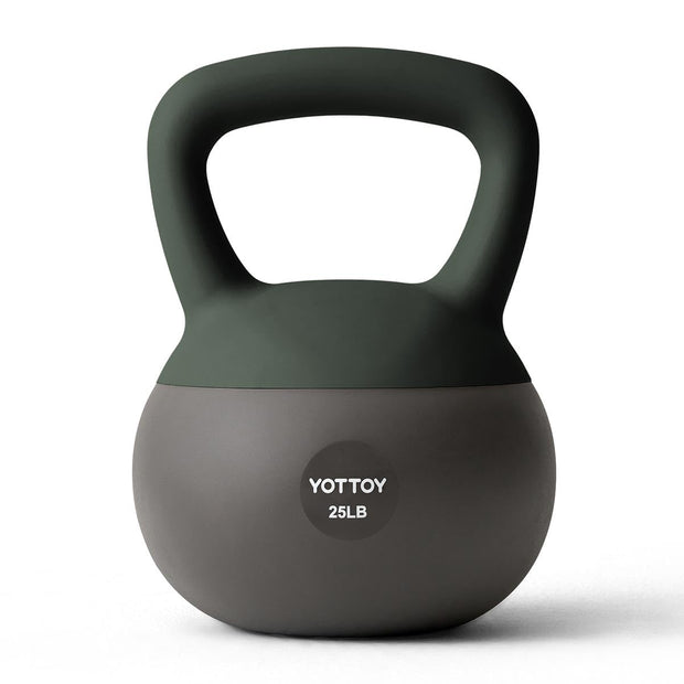 YOTTOY Soft Kettlebell, Set for Strength Training Kettlebells & Home Workouts, Soft-Sided Cushioned Base, Wide-Handle - Ideal for Men, Women, & Beginners