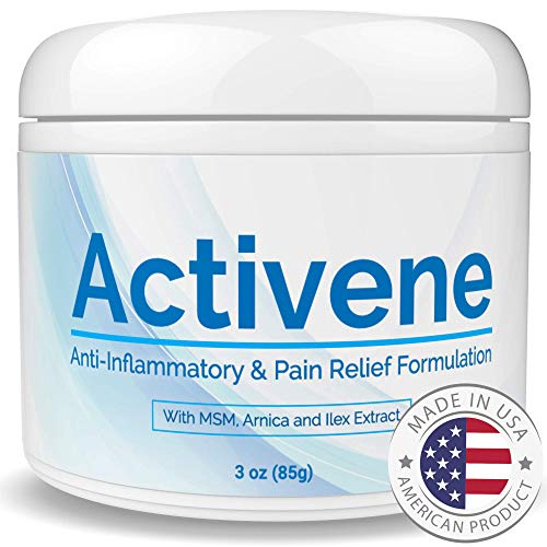 Pain Relief Cream - Anti Inflammatory formulation with Powerful Arnica, Menthol & MSM for Joints, Tendons & Muscles. Chosen by Sufferers of Arthritis, Knee, Shoulder, Neck, Back & Other Pains