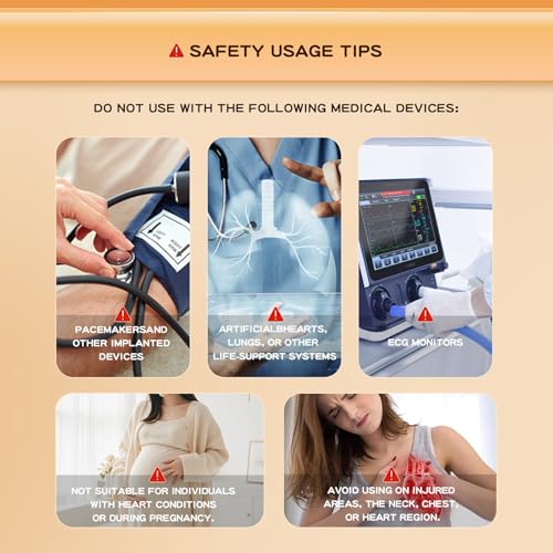 Portable MHD EMS TENS Foot Massager for Plantar Fasciitis & Neuropathy Pain Relief - Deep Tissue Electric Muscle Stimulator, Adjustable Intensity, Lightweight Design for Home, Travel, Office Use