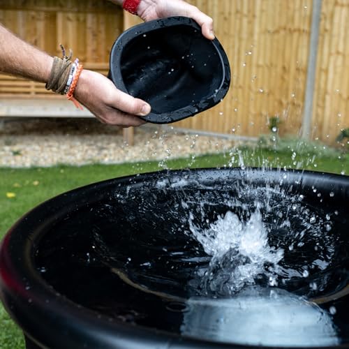 The Cold Pod Block Ice Mold for Ice Bath, 2-Pack Extra Large Ice Block Mold Reinforced with Stainless Steel for Cold Plunge, 7 Lbs Silicon Rubber Ice Cube Mold