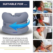 Wonder Care Neck Brace for Sleeping Cervical Collar Adjustable Neck Support Brace Relief Cervical Spine Pressure Ideal for Travel, Office Workers & Neck Injury Recovery, X-Large