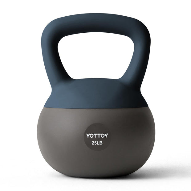 YOTTOY Soft Kettlebell, Set for Strength Training Kettlebells & Home Workouts, Soft-Sided Cushioned Base, Wide-Handle - Ideal for Men, Women, & Beginners