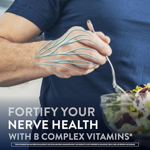 Nervive Nerve Health Glucose Support Tablets, Alpha Lipoic Acid, Chromium Picolinate, Vitamin B12, B6, B1, 30 Tablets