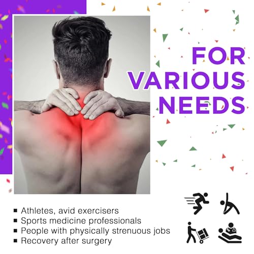 OK TAPE Patterned Kinesiology Tape, Elastic Physical Therapy Athletic Tape for Pain Relief & Muscle Support, Uncut Kinetic Tape, 2in x 16.4ft- 2 Rolls (Geometric)