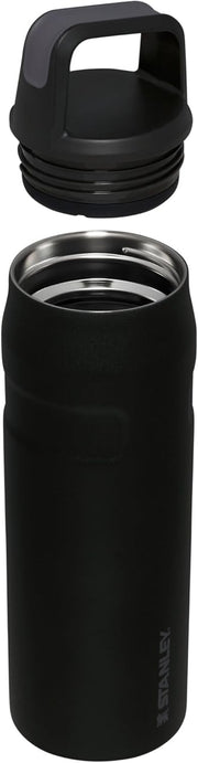 Stanley IceFlow Cap and Carry Water Bottle | Wide Mouth Twist Lid | Lightweight & Leakproof for Travel & Sports | Insulated Stainless Steel | BPA-Free