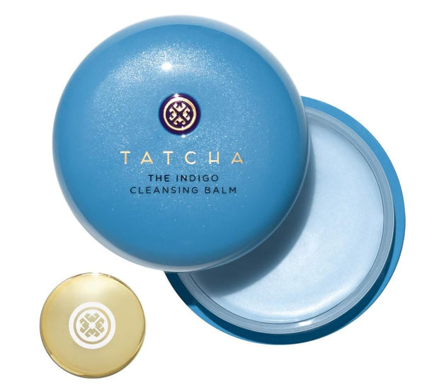 TATCHA The Indigo Cleansing Balm | Gentle Moistuirizing Cleanser, Fragrance-Free, Buttery-Soft Balm that Melts to Gently Cleanse & Remove Makeup | 1.9 oz