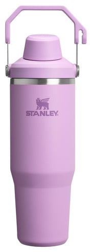 Stanley IceFlow 2.0 Fast Flow Tumbler with Handle 40 oz | Twist On Angled Spout Lid | Leakproof Water Bottle | Insulated Stainless Steel | BPA-Free | Rose Quartz
