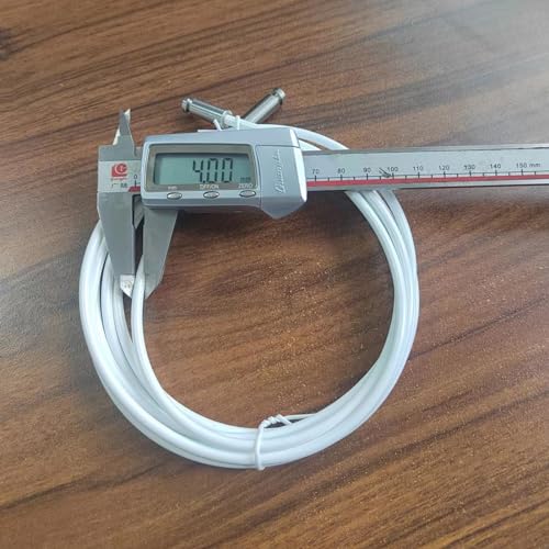 Skipping Rope Spare Replacement Cable for Crosstraining, Fitness and Boxing by MOGOLD | PVC, steel 8mm diameter Orange| For Regular Training | Compatible with other brands.