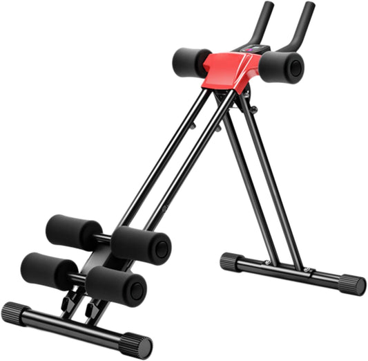 Ab Workout Machine & Abdominal Trainer for Home Gym, Studio,5 Adjustable Heights, Core Strength Training Equipment,Multifunctional Fitness for Men, Women, Beginners to Advanced