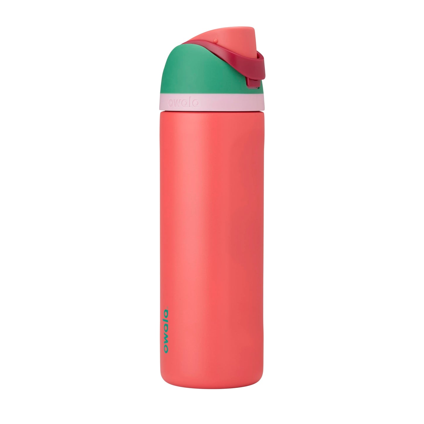 Owala FreeSip Insulated Stainless Steel Water Bottle with Straw, BPA-Free Sports Water Bottle, Great for Travel, 24 Oz, Camo Cool