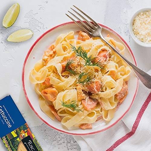 Tuscanini Authentic Italian Fettuccine Pasta Noodles, Made with Premium Durum Wheat, Nothing Artificial, Kosher, 16 Ounce (Pack of 20)
