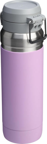 Stanley Quick Flip GO Water Bottle 36 oz | Push Button Lid | Leakproof and Packable for Travel and Sports | Insulated Stainless Steel | BPA-Free | Lilac