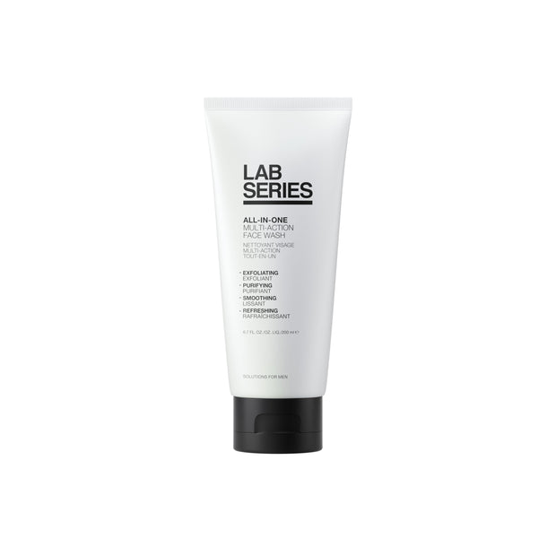 Lab Series All-In-One Multi-Action Face Wash - Men's Face Scrub - Cleanse and Purify Skin - Skin Care for Men