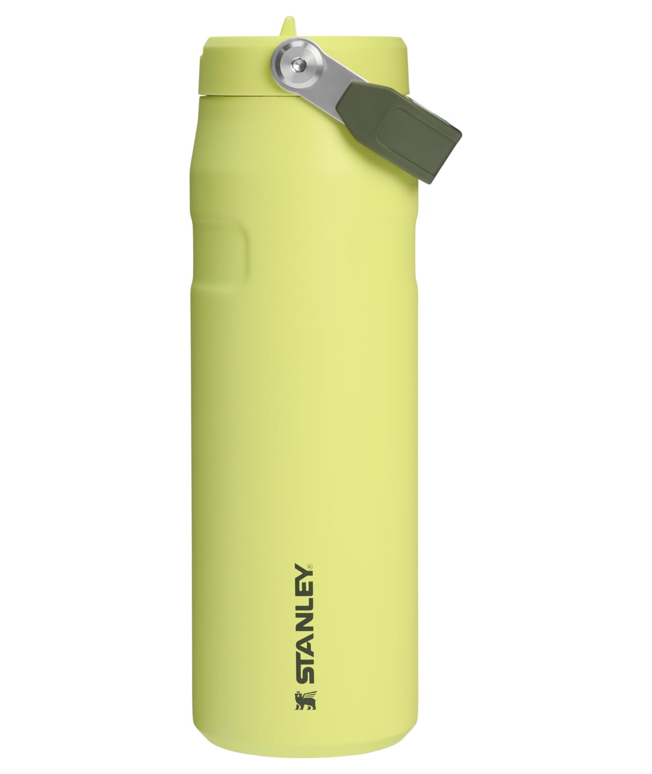 Stanley IceFlow Flip Straw 2.0 Water Bottle 24 oz | Built-In Straw for Travel and Sports | Lightweight and Leak Resistant | Insulated Stainless Steel | BPA-Free | Pink Mesa