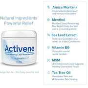 Pain Relief Cream - Anti Inflammatory formulation with Powerful Arnica, Menthol & MSM for Joints, Tendons & Muscles. Chosen by Sufferers of Arthritis, Knee, Shoulder, Neck, Back & Other Pains