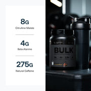 Transparent Labs Bulk Black Pre Workout - Clinically Dosed, Sugar Free Preworkout for Men and Women with Beta Alanine Powder, Citrulline Malate, & Caffeine - 30 Servings, Cherry Kiwi
