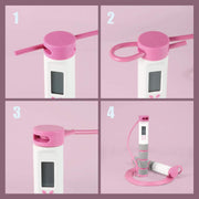 Jump Rope, Digital Weighted Handle Workout Jumping Rope with Calorie Counter for Training Fitness, Adjustable Exercise Speed Skipping Rope for Men, Women, Kids, Girls