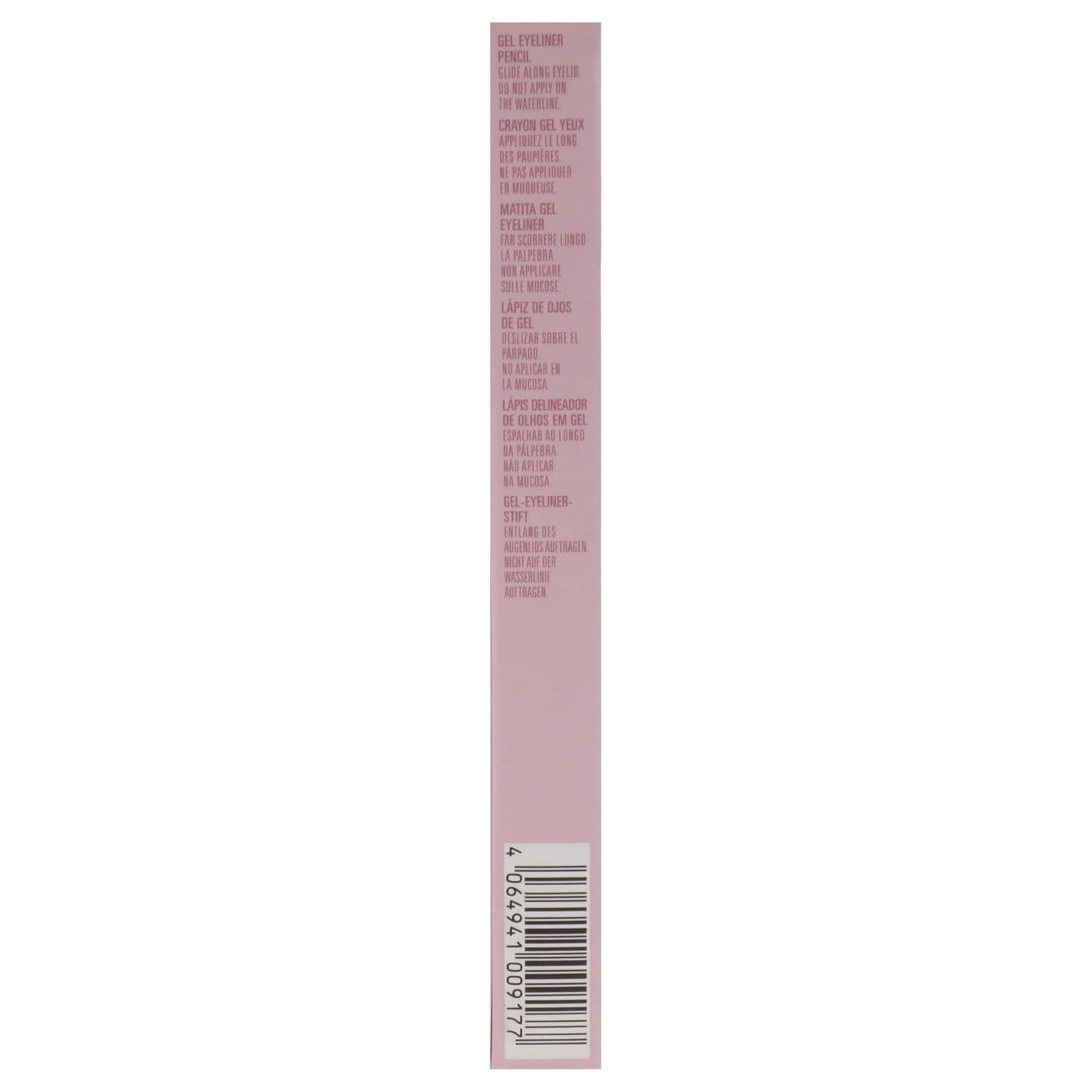 Kylie Cosmetics Gel Eyeliner Pencil - 009 Obsidian Black for Women - 0.04 oz Eyeliner