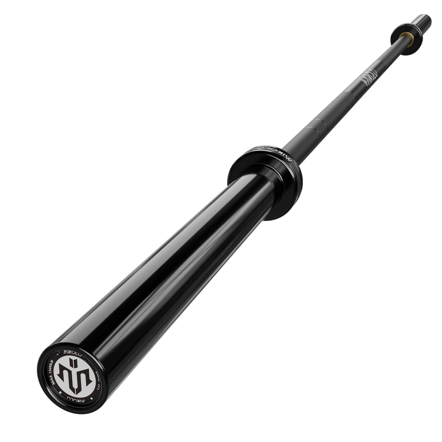 Mikolo 7ft Olympic Barbell, Barbell for Weightlifting and Powerlifting 45lb, Olympic Bar for 1500lbs Capacity, Weight Bar Fit 2” Standard Weights