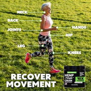 Super Natural Goods Hemp Cream Maximum Strength (8oz) Hemp Oil & Arnica, Soothes Discomfort on Joint Muscle Shoulder Hip Neck Knee & Back Support. All Soothing Cream. Instant Menthol Rub