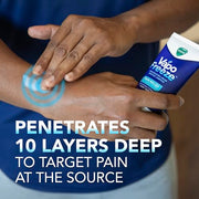 Vicks VapoFreeze Menthol Pain Relieving Cream 3oz, for Muscles & Joint Pain Associated with Arthritis, Simple Backaches, Strains, Sprains, Bruises, Vicks Vapors, Penetrating Formula