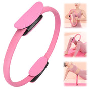 Pilates Ring Fitness Trainer, 2025 New Pilates Circles for Workouts Beginners Men Women,Yoga Rings Home Exercise Equipment Fitness Circle for Toning Arm Thigh