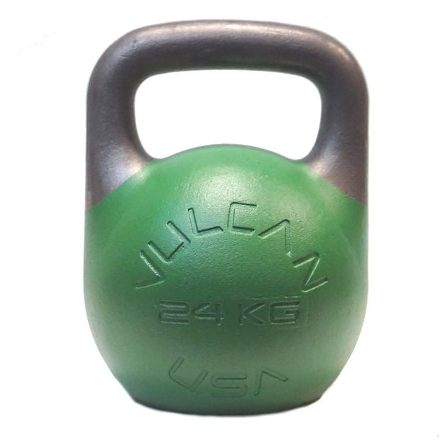 Vulcan Competition Kettlebell – Ergonomic Steel Design with 35mm Wide Grip Handle | Ideal for Strength Training and Workouts | Suitable for All Hand Sizes