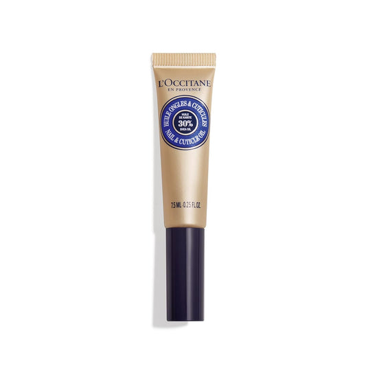 L'OCCITANE Shea Nourishing Nail & Cuticle Oil: With 30% Shea Oil, Healthier-Looking Nails, Soften Cuticles, Strengthen Nails, 0.25 Fl. Oz