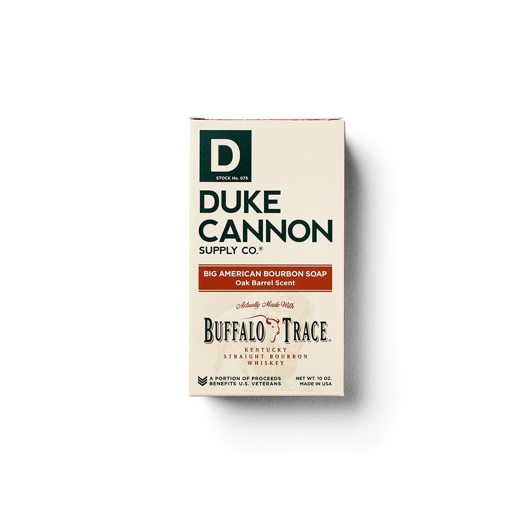 Duke Cannon Supply Co. Big Brick of Soap - Superior Grade, Extra Large Men's Bar Soap with Masculine Scents, Body Soap, All Skin Types, 10 oz