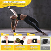 Wrist Ankle Weights Bangles 4lb/2lb for Women, Adjustable Silicone Pilates Weights Bracelet, Heavy Duty Fasteners Wearable Arm & Leg Weights for Yoga, Pilates, Barre, Walking and Gym (Set of 2)