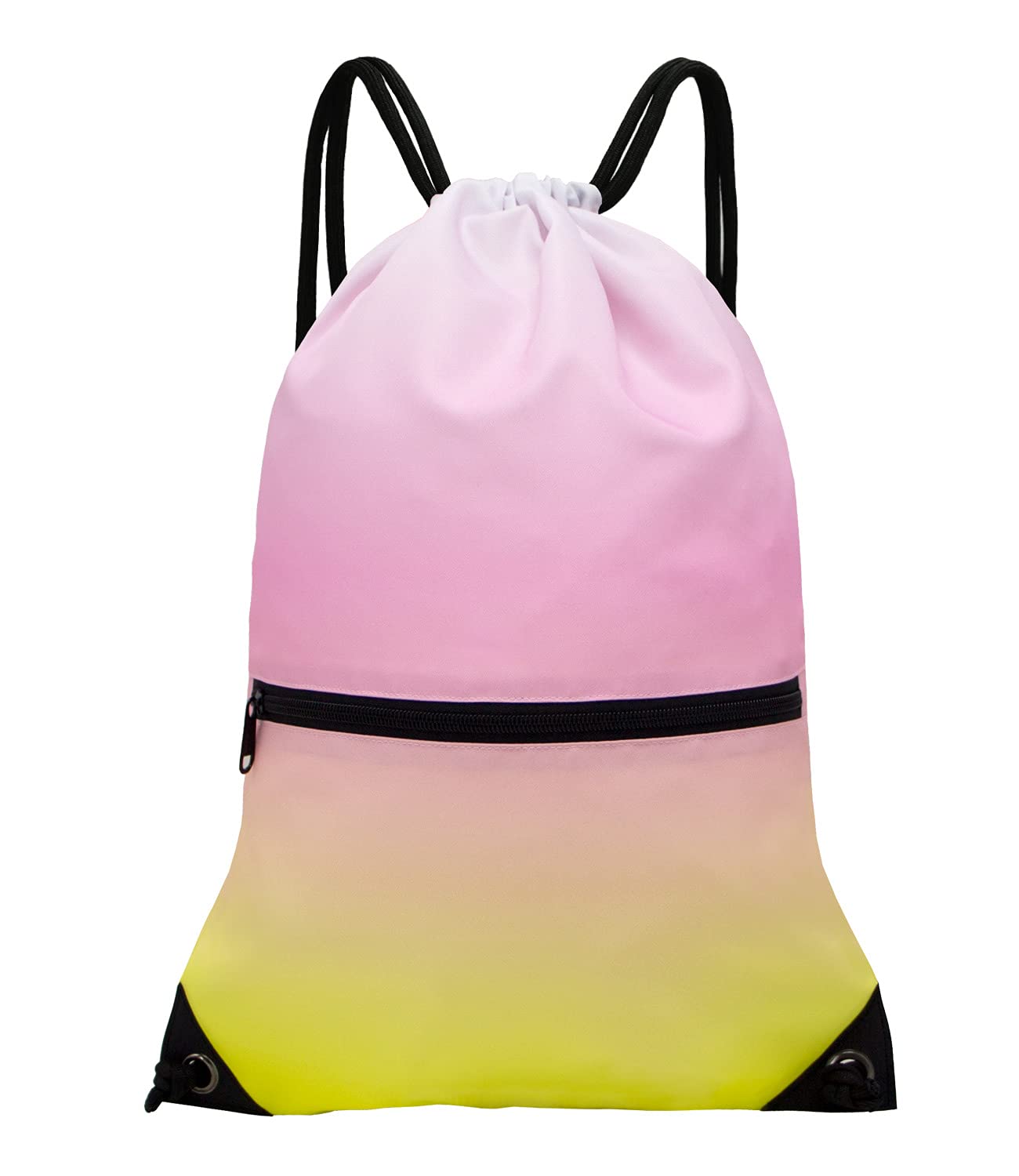HOLYLUCK Drawstring Backpack Bag Sport Gym Sackpack