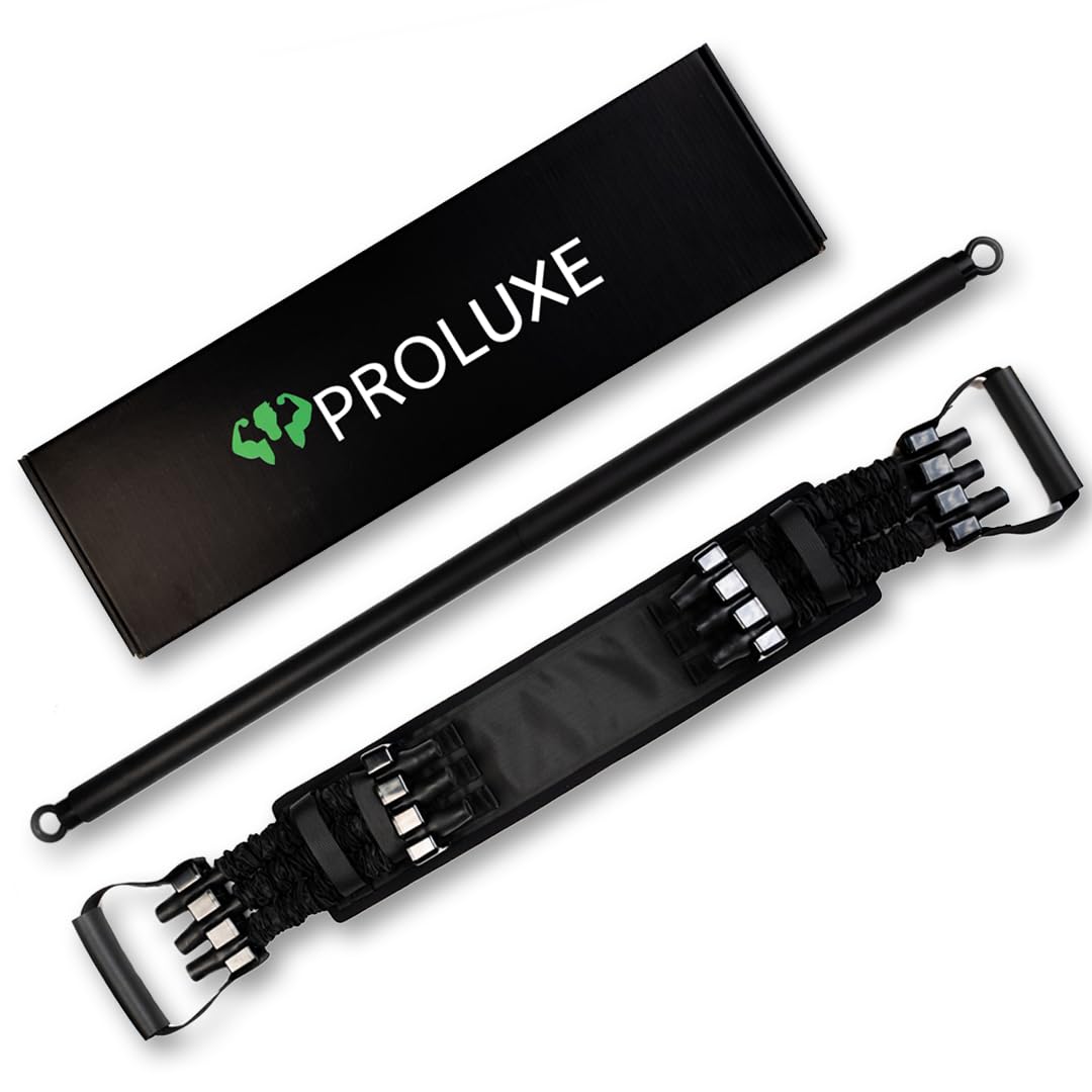 Original Resistance Bands Bar Set - Exercise Band Set for Home Gym