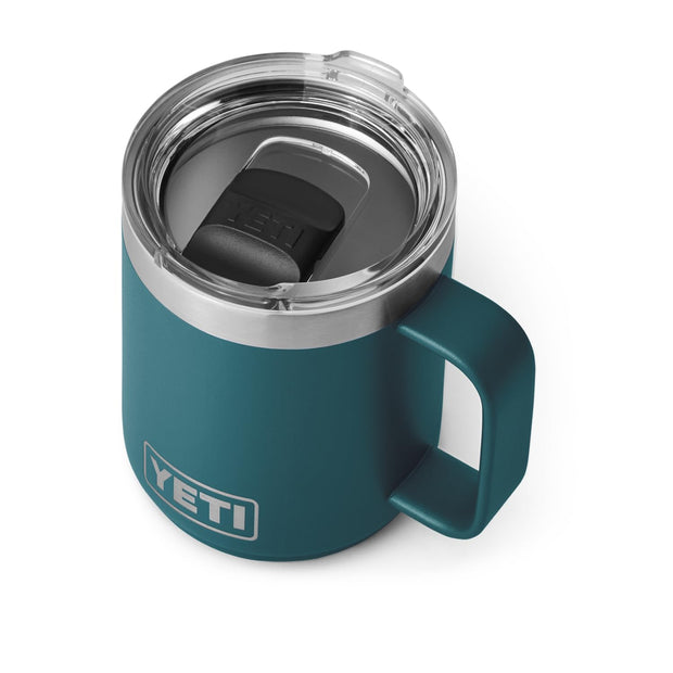 YETI Rambler 10 oz Stackable Mug, Vacuum Insulated, Stainless Steel with MagSlider Lid, Stainless