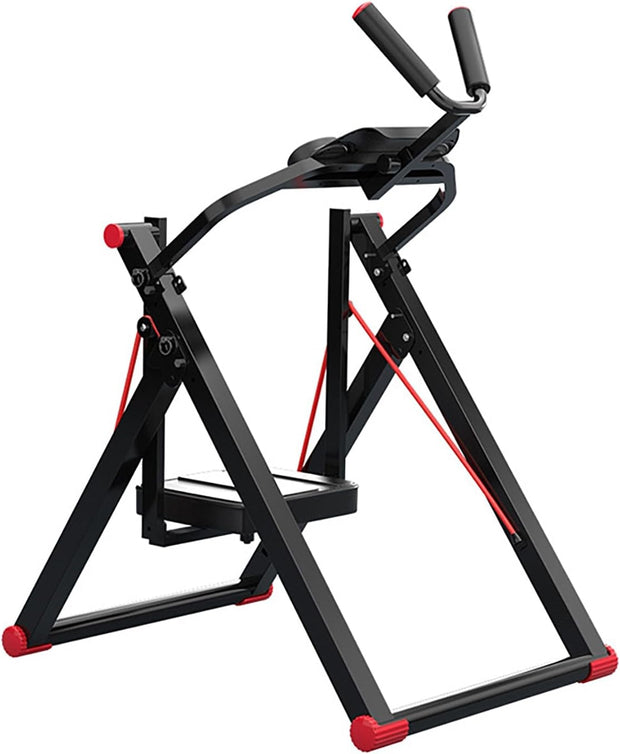 Vicamy Ab Machine,No-Track Silent Exercise,Foldable Ab Workout Equipment for Home Gym,Adjustable Resistance,Ab Trainer Machine for Abs Workout,Full Body Workout Machine