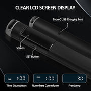 KYTO Smart Jump Rope, High Speed Jump Rope with Counter, Workout Jumping Rope with Steel Ball Bearings, Adjustable Length Speed Skipping Rope, Skipping Rope with App, Fitness Gifts for Adults, Kids