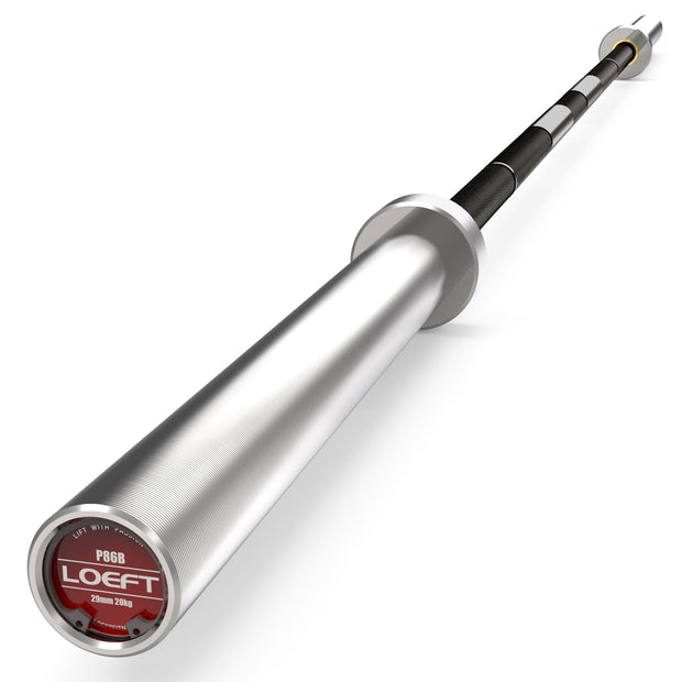 Professional Powerlifting Barbell, 7ft 20KG 29MM Olympic Powerlifting Barbell with Aggressive Knurling, 2000 lbs Capacity 205K PSI Weight Bar Fit 2" Plates for Bench, Squat, and Deadlift