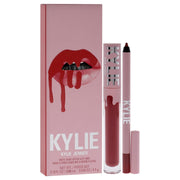 Kylie Cosmetics Matte Lip Kit - 500 Kristen for Women - 2 Pc 0.10oz Matte Liquid Lipstick, 0.03oz Lip Liner