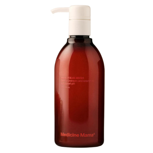 Medicine Mama's Apothecary Vmagic Gentle Feminine Wash pH Balanced to Cleanse and Rejuvenate Intimate Skin with Chamomile, Collagen, Vitamin E and Sage – Hormone Free — 4 oz