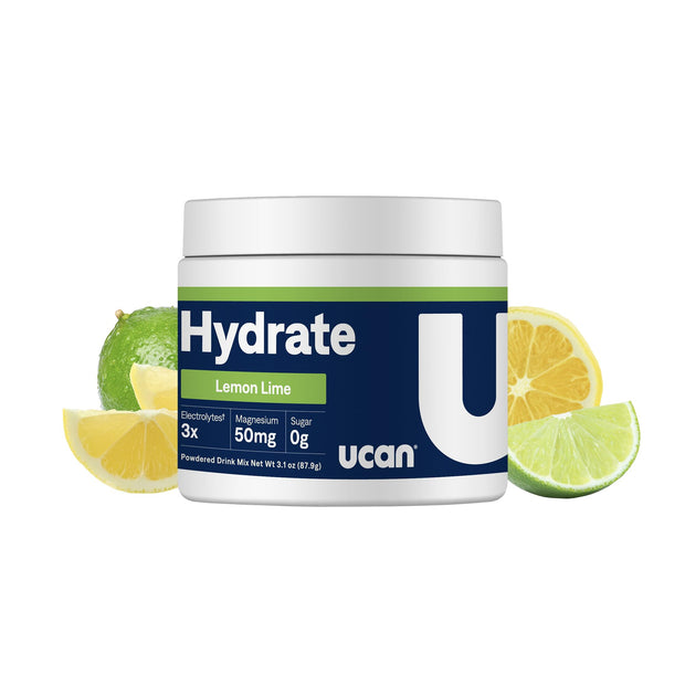 UCAN Hydrate Electrolyte Drink Mix (Pineapple, 12 Stickpacks) Sugar-Free, Keto-Friendly, Vegan, Non-GMO, Gluten-Free Electrolyte Powder with Potassium & Magnesium for Runners & Athletes
