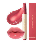 Nature Republic HONEY MELTING LIP PLUMPING (11 PINK) SOFT LIP STICK Tint & Plump Hydrating Gloss, Moisturizing balms, Volumizing formula & Sheer tint, Glowy Finish, korean make up