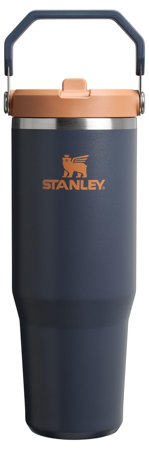 Stanley IceFlow 2.0 Flip Straw Tumbler with Handle 30 oz | Twist On Lid and Flip Up Straw | Leakproof Water Bottle | Insulated Stainless Steel | BPA-Free | Prickly Pear