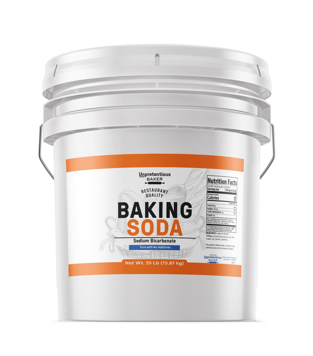 Unpretentious Baker Baking Soda, Cooking, Baking, Cleaning, 5 Gallon Bucket (800 Ounce)