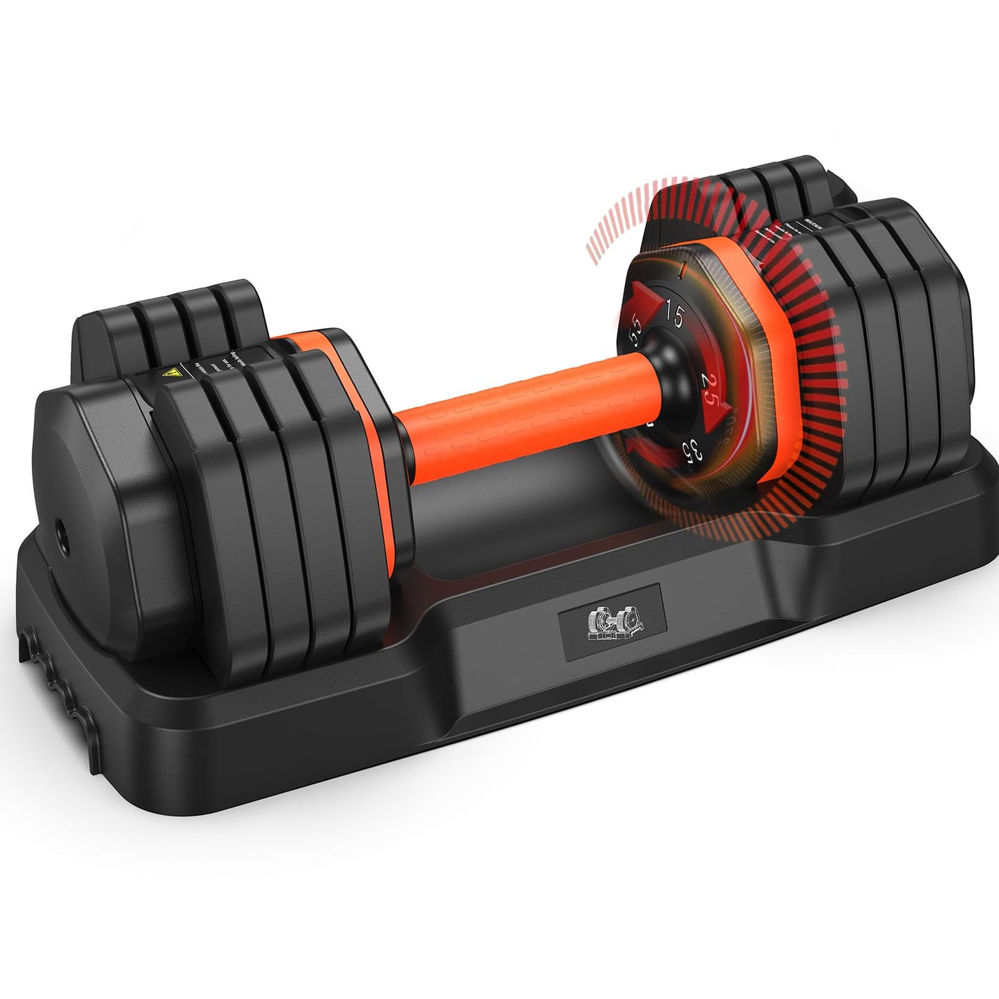 2025 Updated Adjustable Dumbbell Set of 2, 110lbs/50lbs Weights Dumbbell Set with Storage Box, 25lbs/55lbs Adjustable Weights with Anti-slip Silicone Grip, Weight Set For Home Gym Suit both Men and Women
