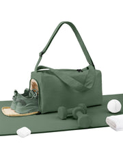 Small Gym Bag for Women with Shoes Compartment, Stylish Duffle Travel Bag for Plane, Lightweight Duffle Bag for Women & Men, Sport Gym Tote Bag with Wet Pocket for Yoga, Pilates, Swimming