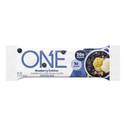 ONE Protein Bars, Blueberry Cobbler, Gluten Free with 20g Protein and 1g Sugar, Pantry Staples, 2.12 oz (12 Count)