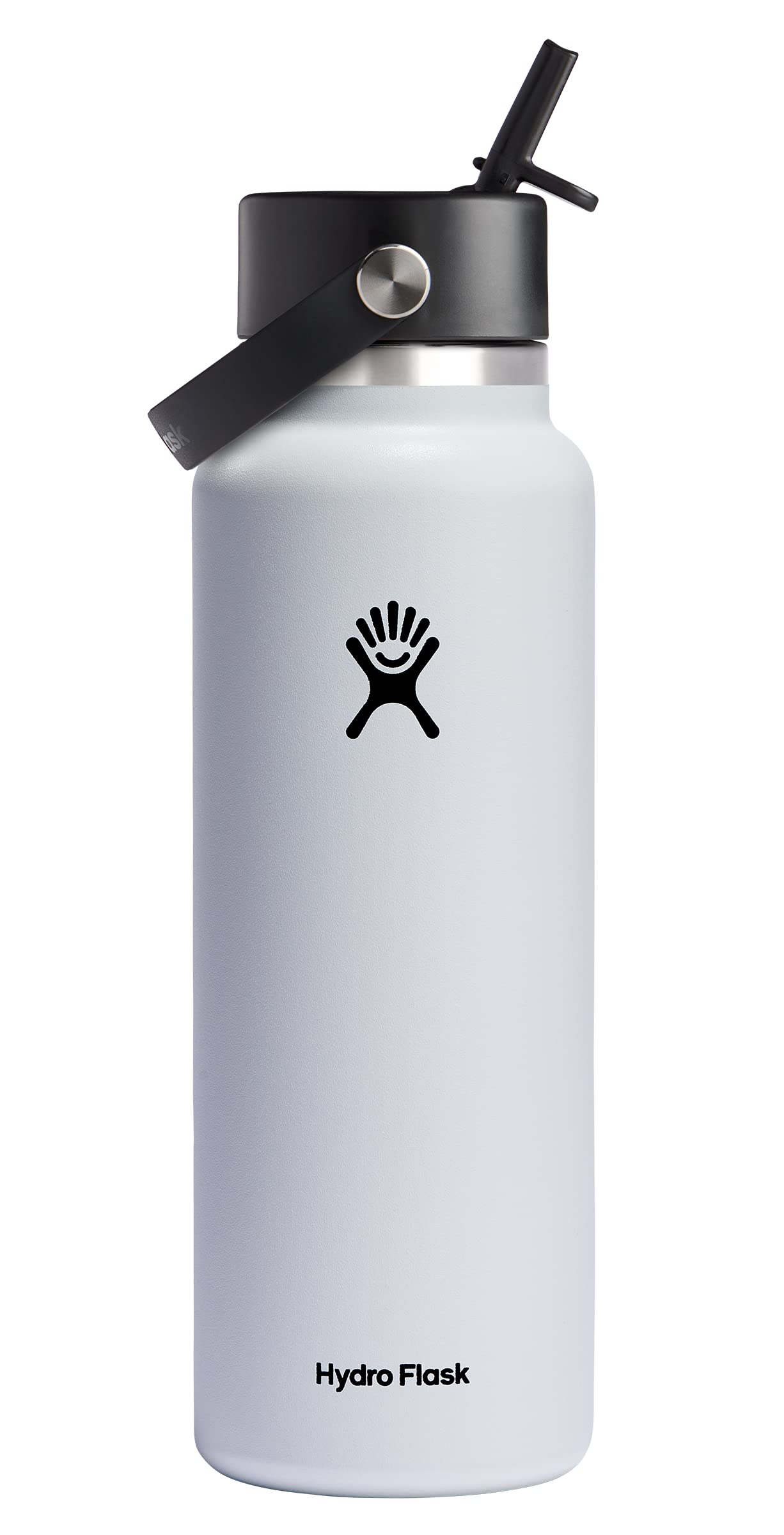 Hydro Flask 32 Oz Wide Flex Straw Cap Bottle - Insulated Stainless Steel - Wide Straw Lid, Non Spill, Leakproof in Jelly Pink