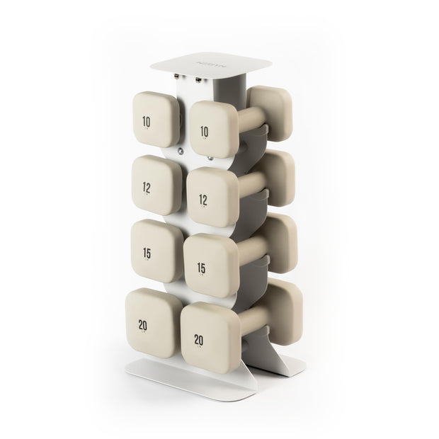 SafeGrip Dumbbells, Anti-Slip, Anti-Roll, Thick Handles, Free Weights, Square Dumbbells for Secure Workouts at Home, Weightlifting, and Personal Training